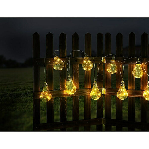Globo Solarleuchte LED Solarleuchte 10-fach