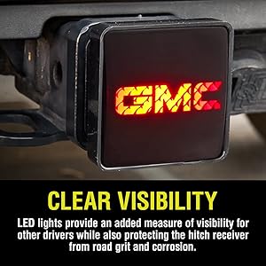 CR-007G GMC Tow Hitch Cover
