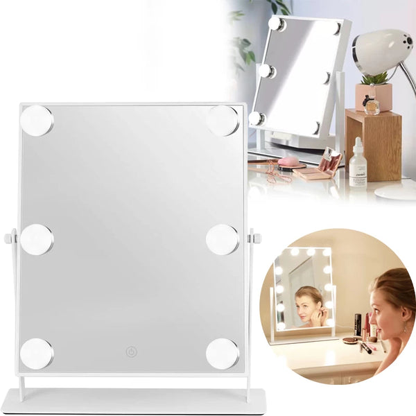 mirror make up easaly 6leds