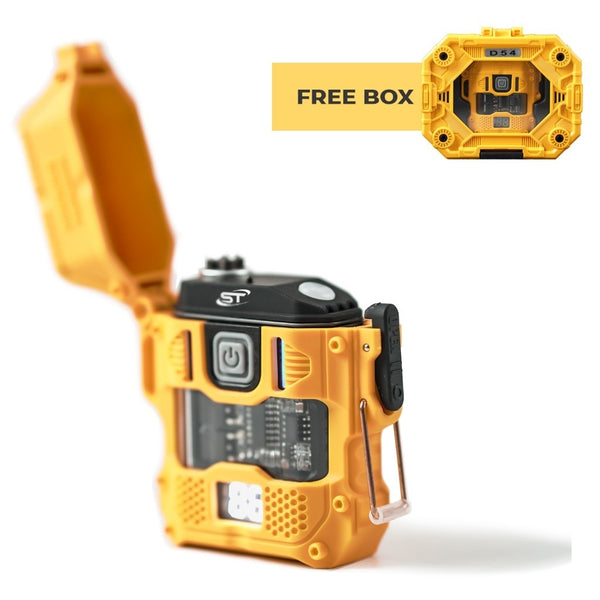 Electric Senter 2in1 USB Cas Mini Lighter